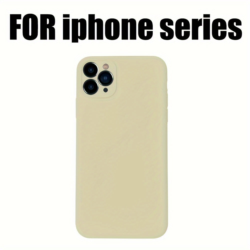 Multi-Color Optional Silicone Solid Color Mobile Phone Case