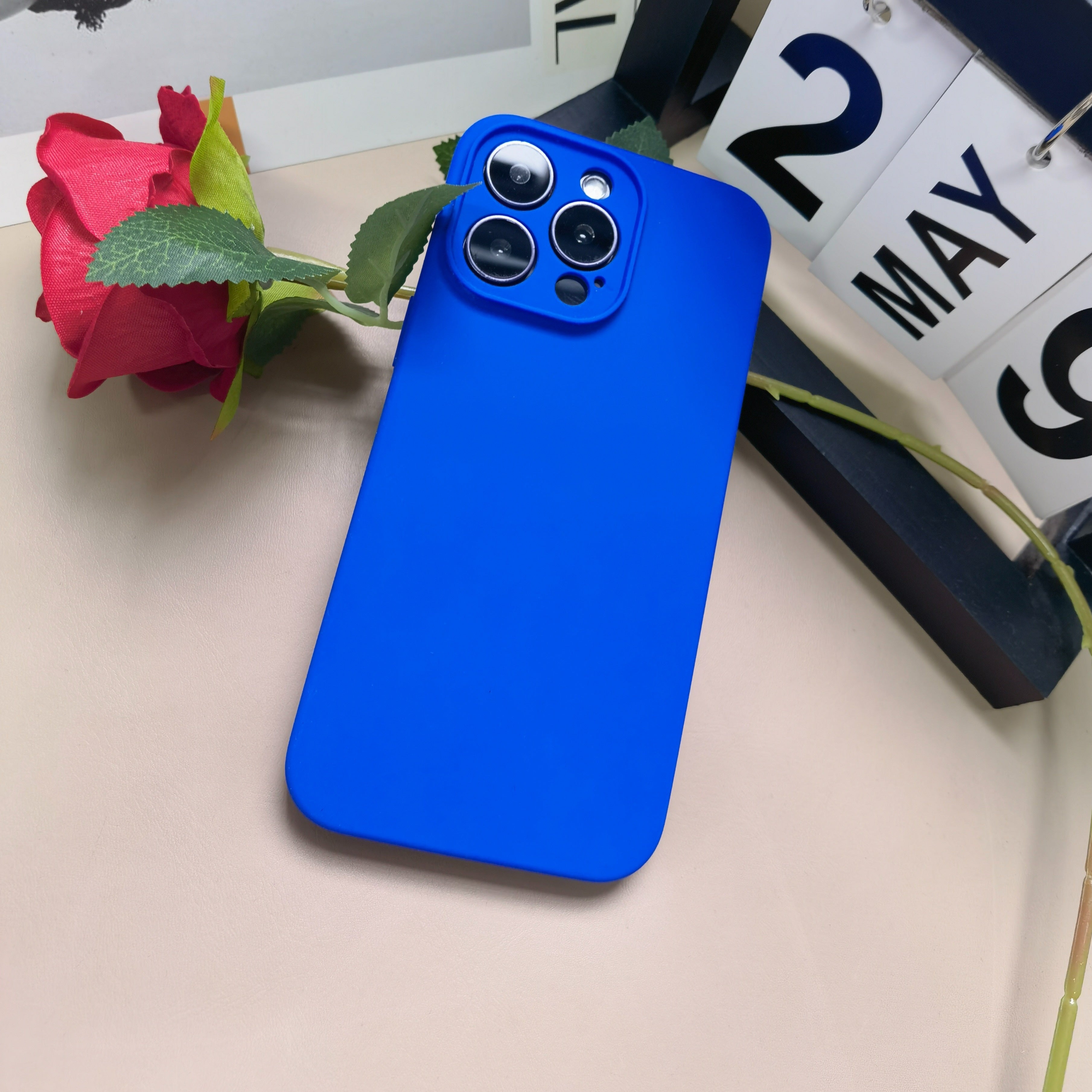 Multi-Color Optional Silicone Solid Color Mobile Phone Case