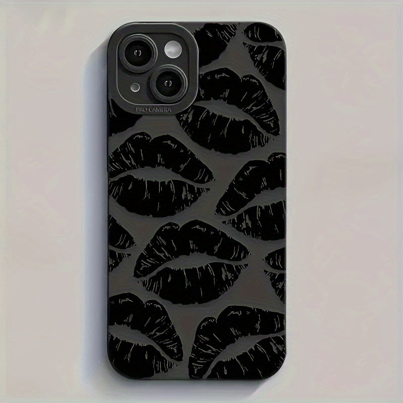 Full Screen Lip Pattern Mobile Phone Case