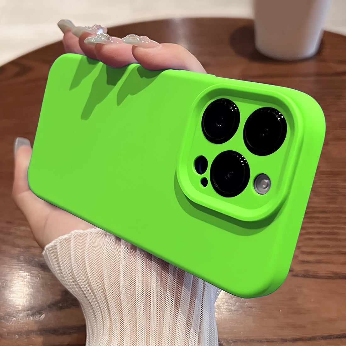 Multi-Color Optional Silicone Solid Color Mobile Phone Case