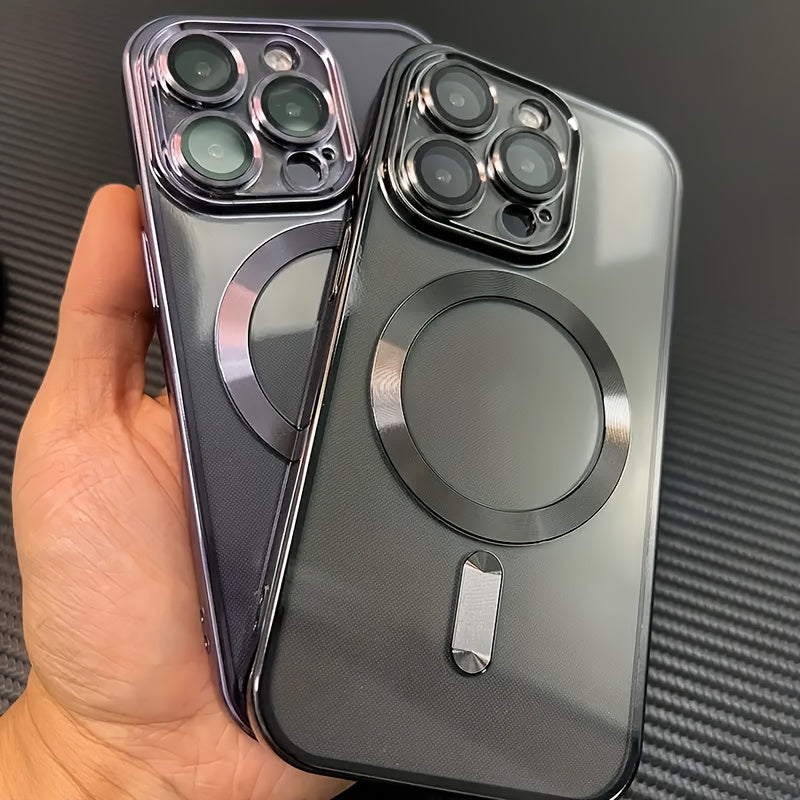 Transparent mobile phone case