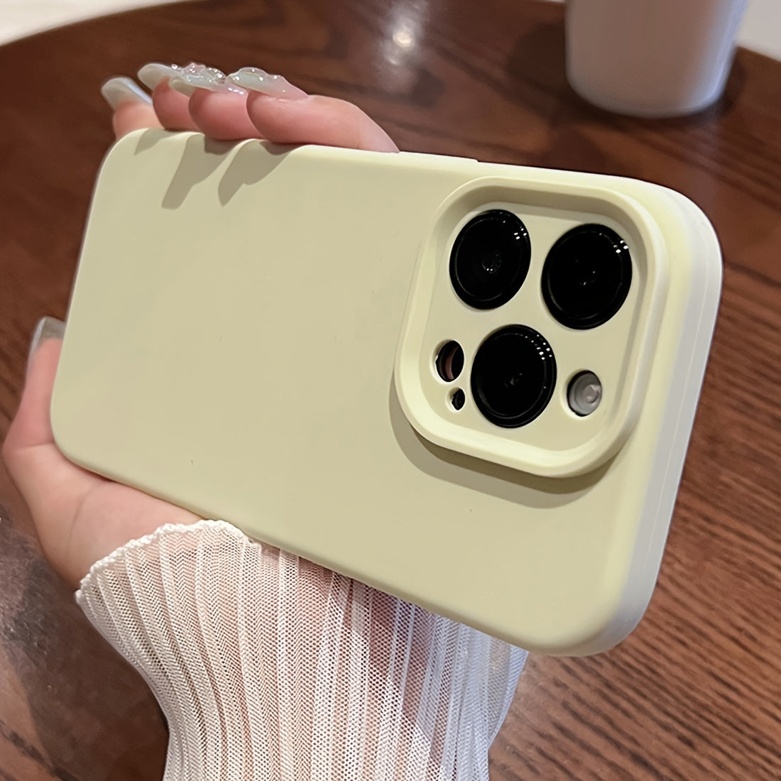 Multi-Color Optional Silicone Solid Color Mobile Phone Case