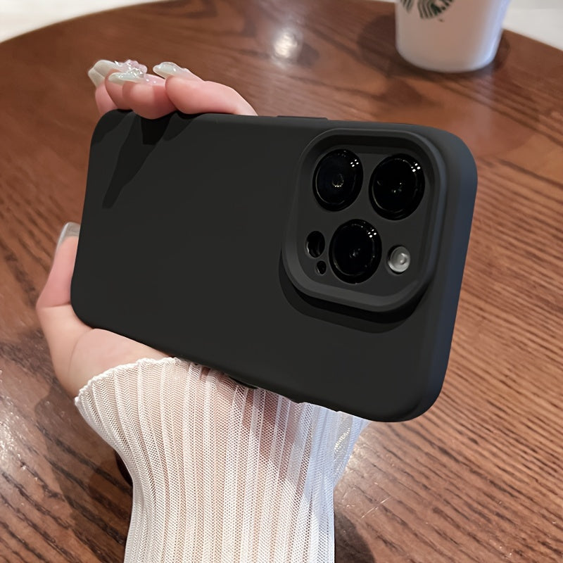 Multi-Color Optional Silicone Solid Color Mobile Phone Case