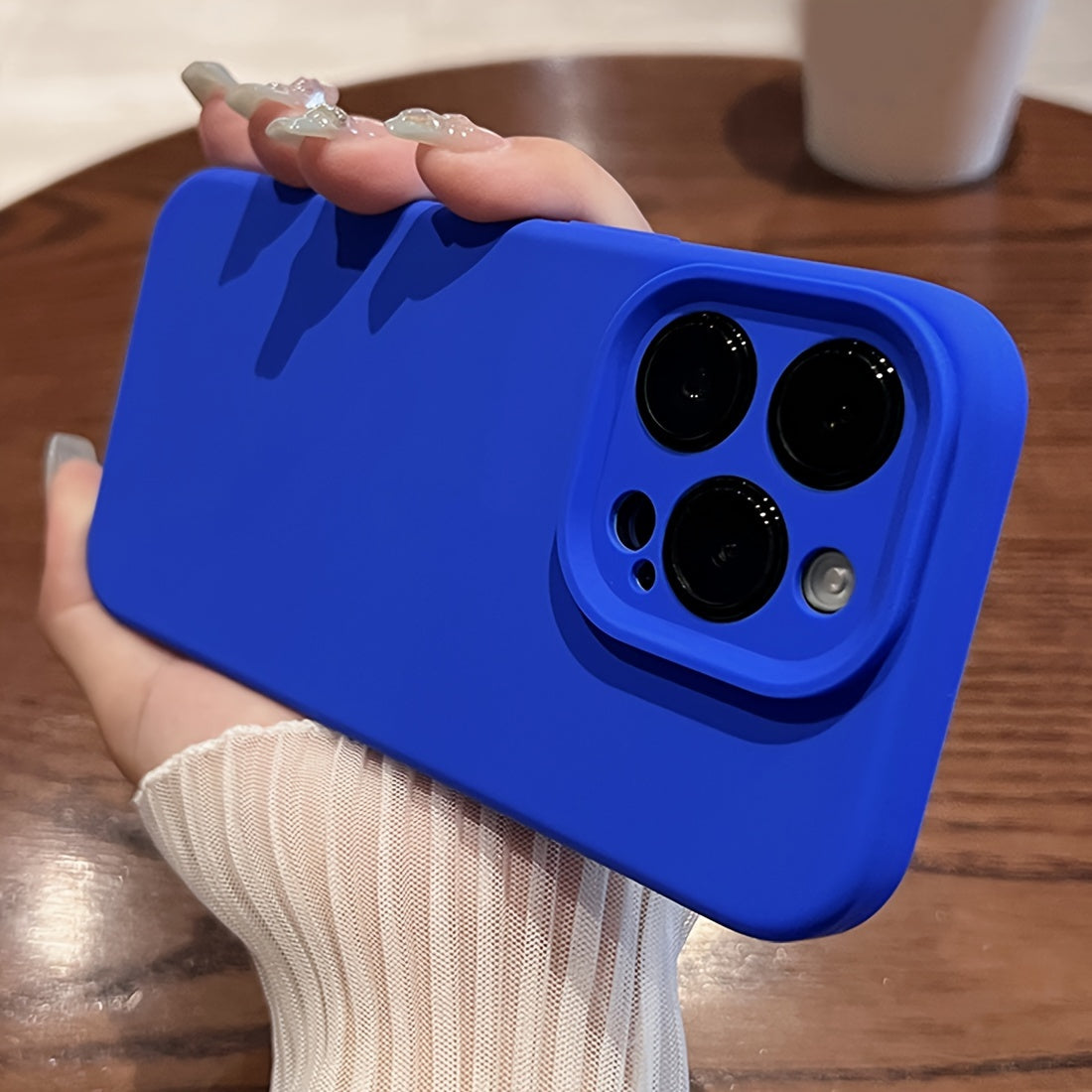 Multi-Color Optional Silicone Solid Color Mobile Phone Case