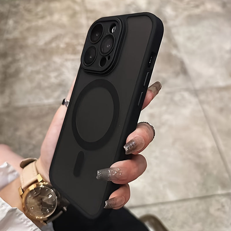 Support Wireless Charging Luxury Magnetic  Case