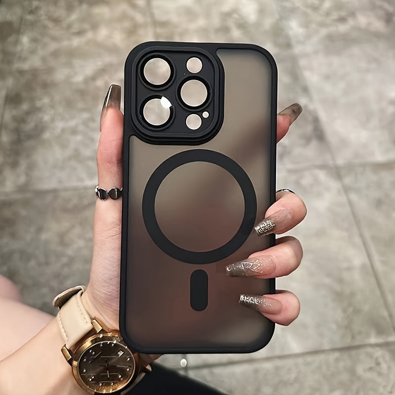 Support Wireless Charging Luxury Magnetic  Case