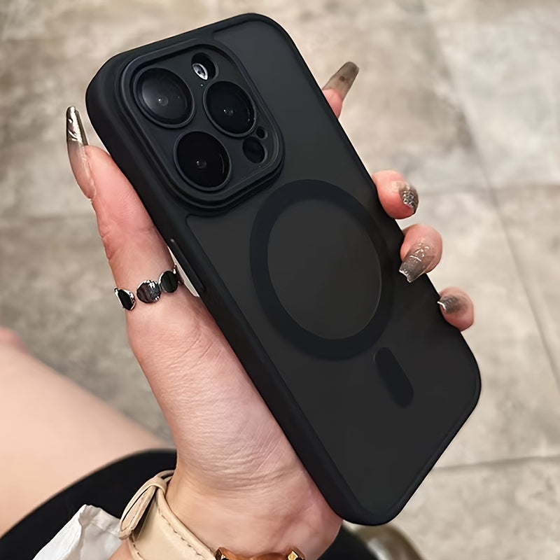 Support Wireless Charging Luxury Magnetic  Case