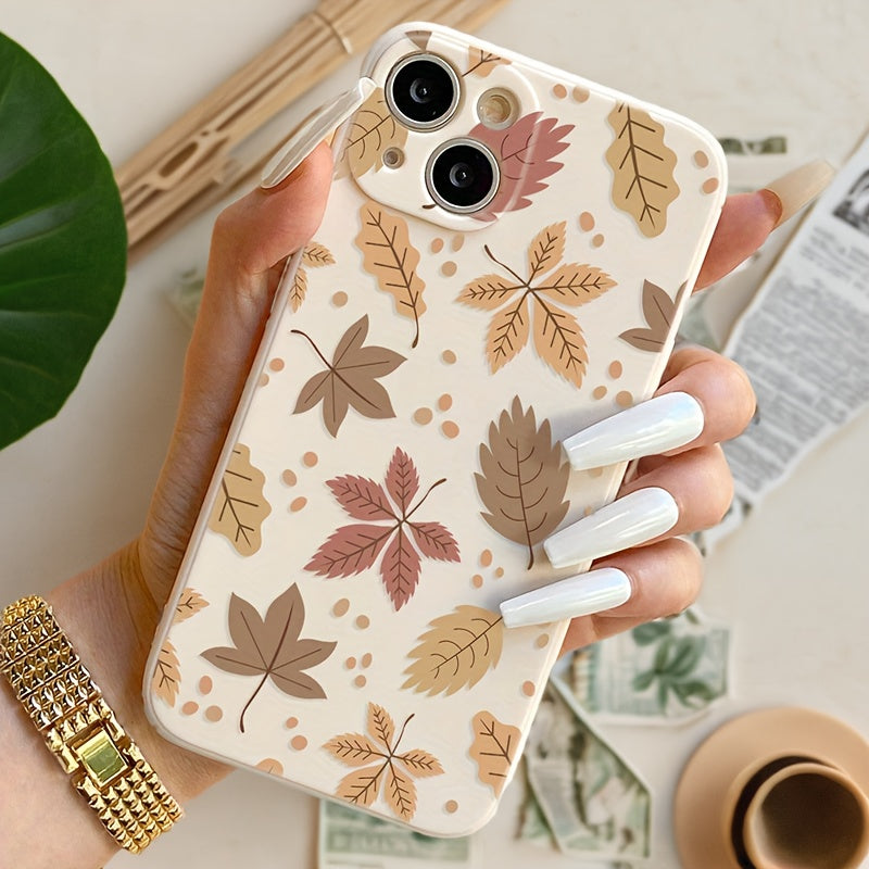 Leaf Pattern Mobile Phone Case