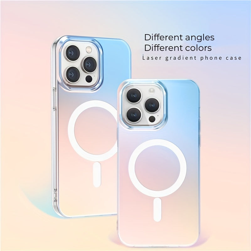 Laser Color Changing Frosted Mobile Phone Case