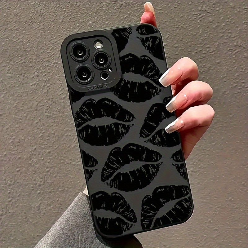 Full Screen Lip Pattern Mobile Phone Case