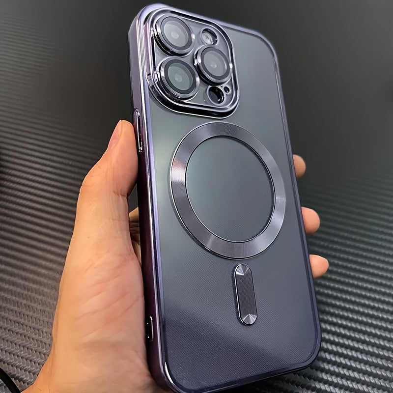 Transparent mobile phone case