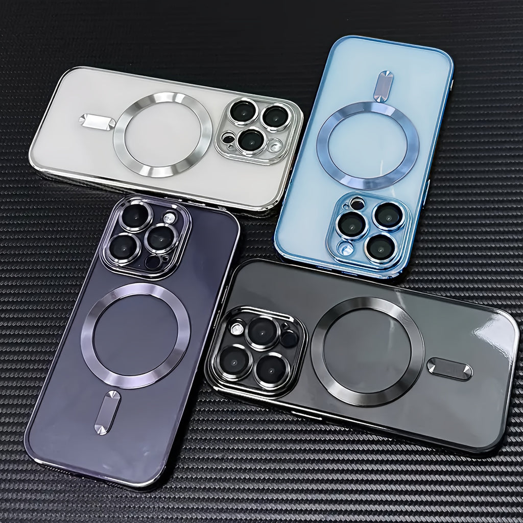 Transparent mobile phone case