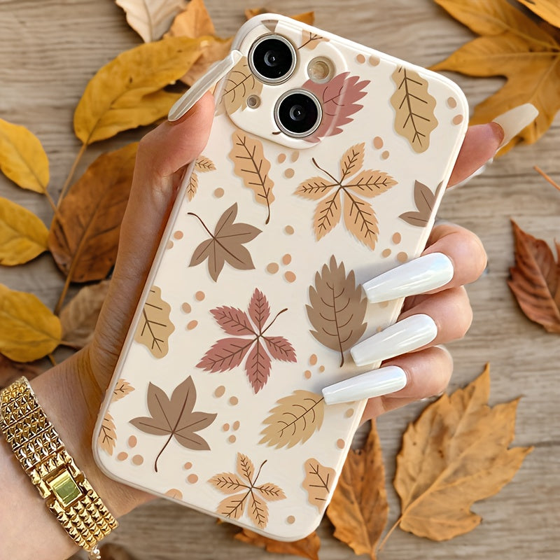 Leaf Pattern Mobile Phone Case