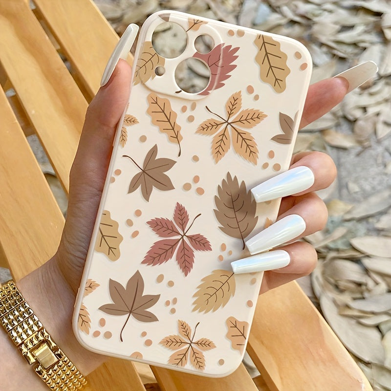 Leaf Pattern Mobile Phone Case