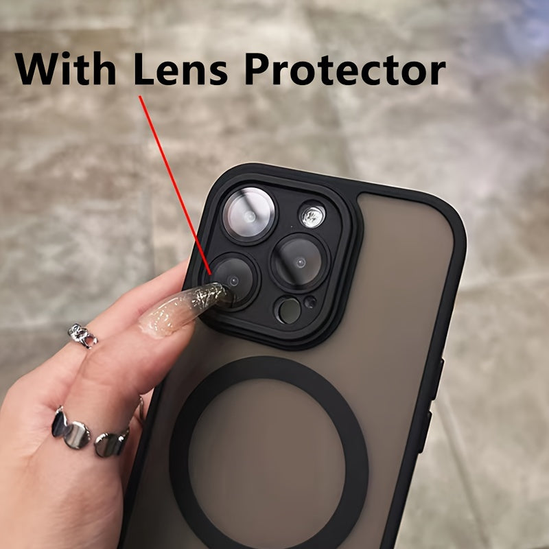 Support Wireless Charging Luxury Magnetic  Case