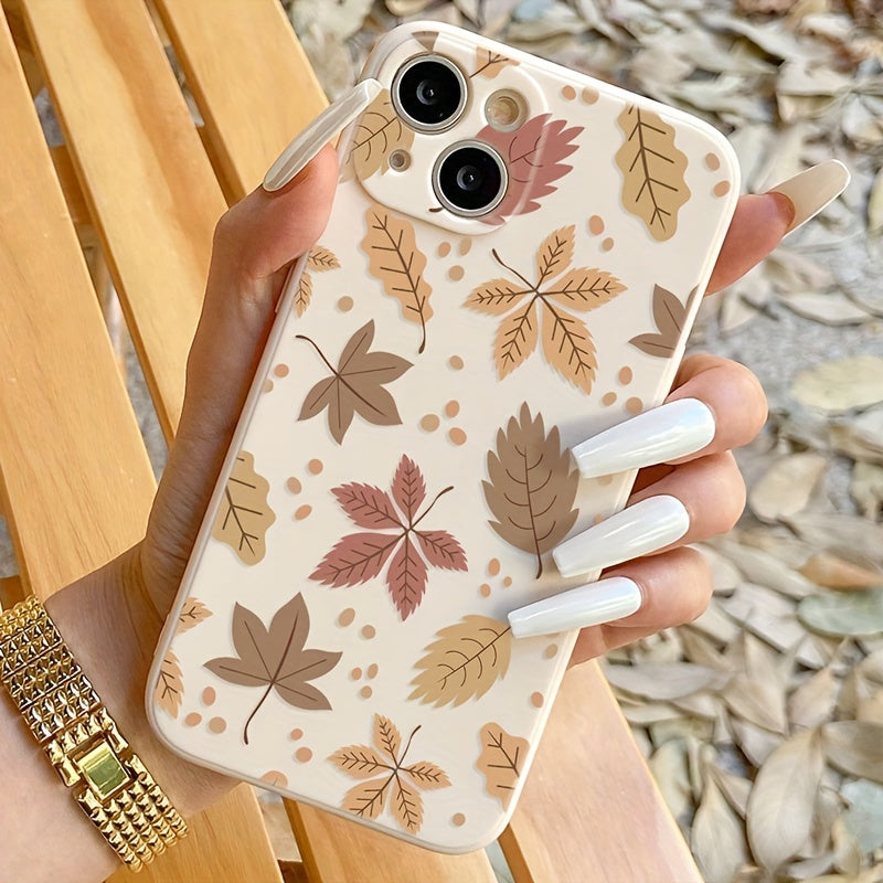 Leaf Pattern Mobile Phone Case