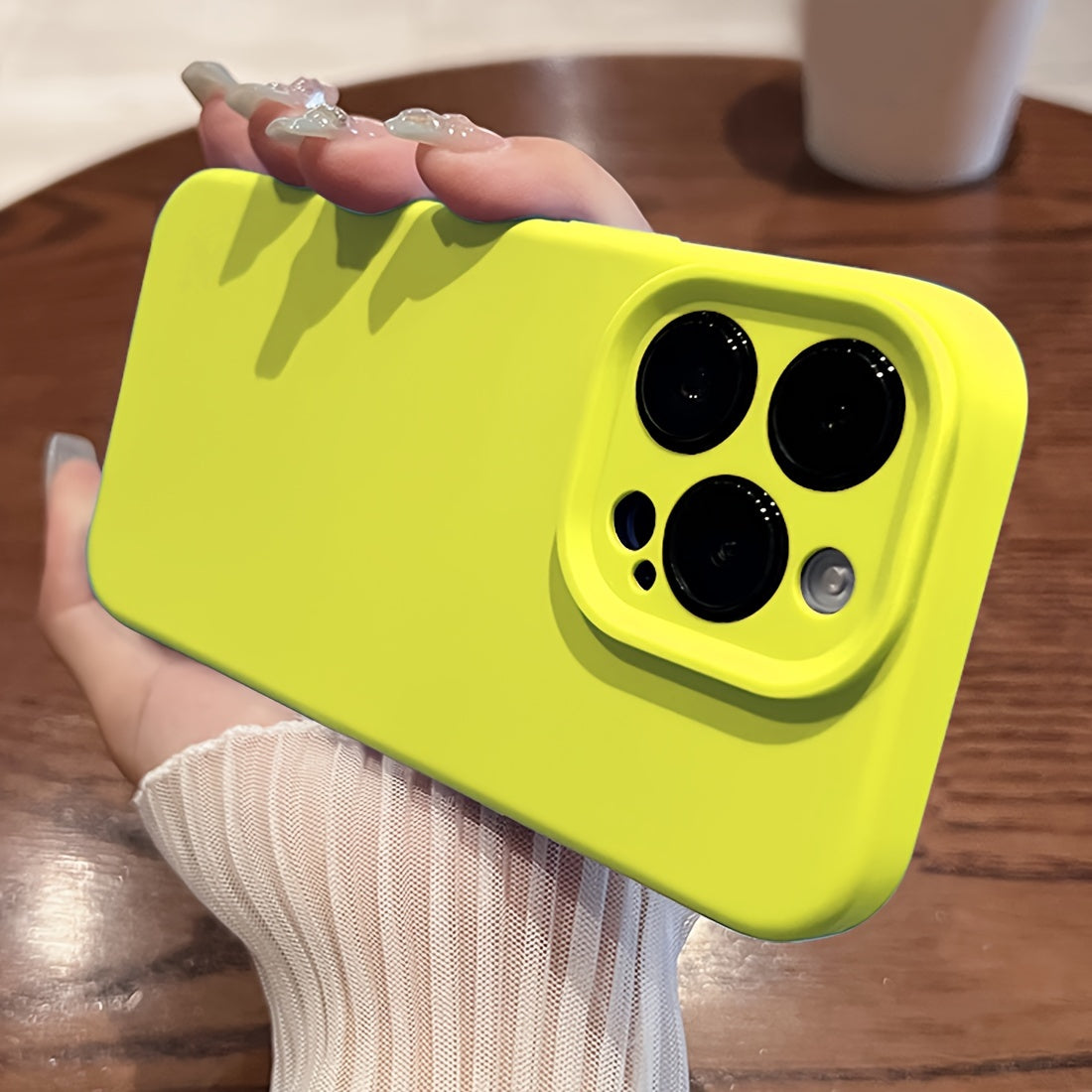 Multi-Color Optional Silicone Solid Color Mobile Phone Case