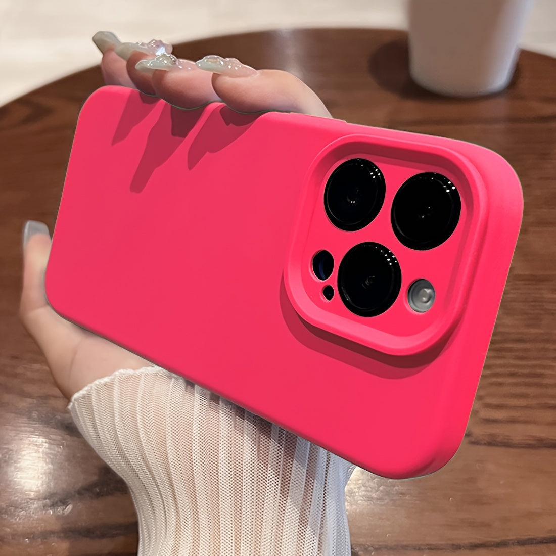 Multi-Color Optional Silicone Solid Color Mobile Phone Case