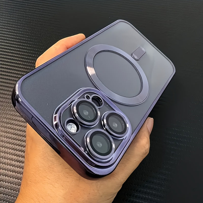 Transparent mobile phone case