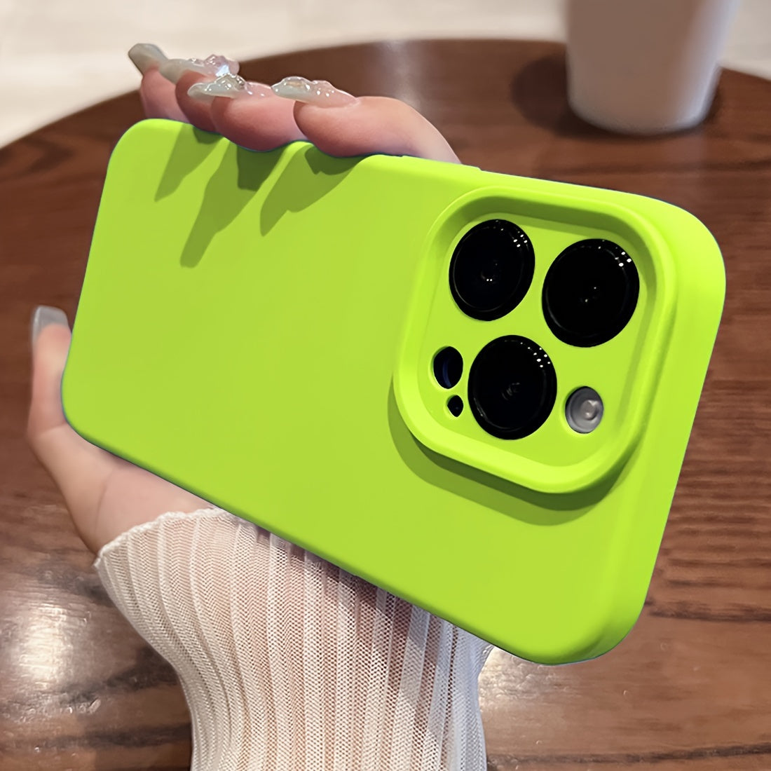 Multi-Color Optional Silicone Solid Color Mobile Phone Case