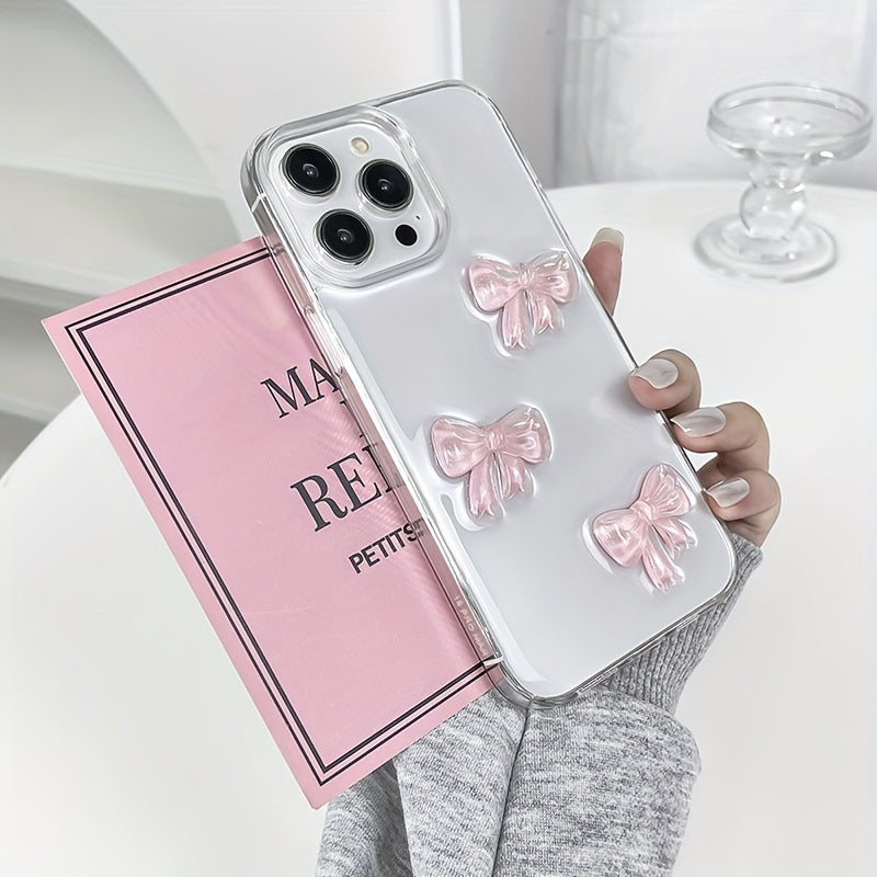 [2-in-1 Red Bow Phone Case]