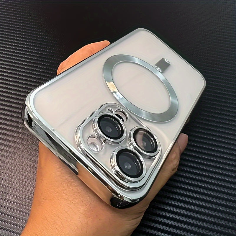 Transparent mobile phone case